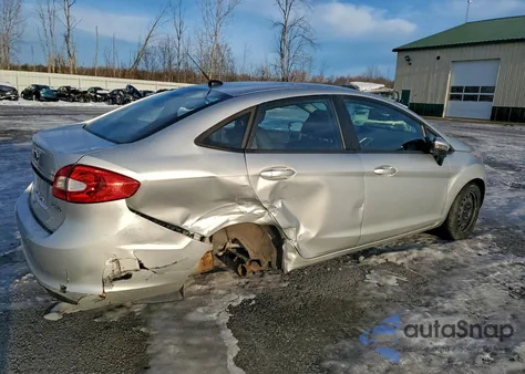 2013 Ford Fiesta Se из США, поврежденный, VIN 3FADP4BJ2DM142370